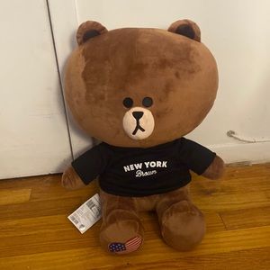 Brand new plush bear with tag